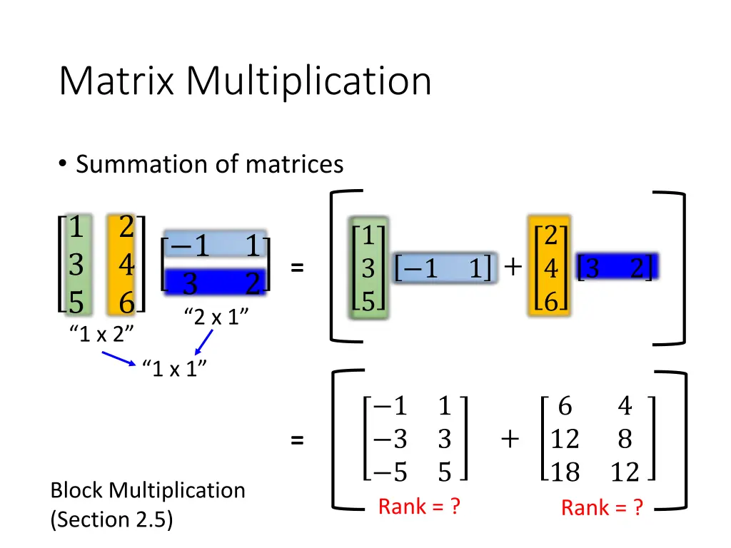 matrix multiplication 6