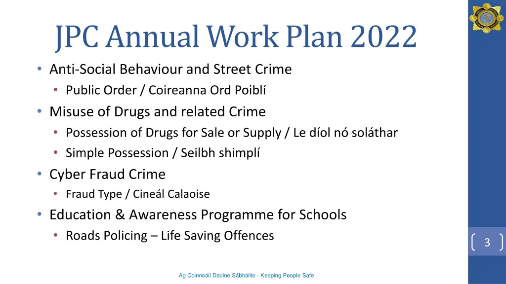 jpc annual work plan 2022