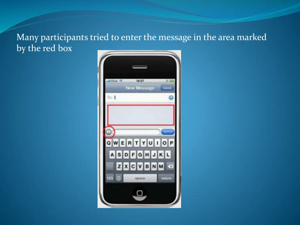 many participants tried to enter the message