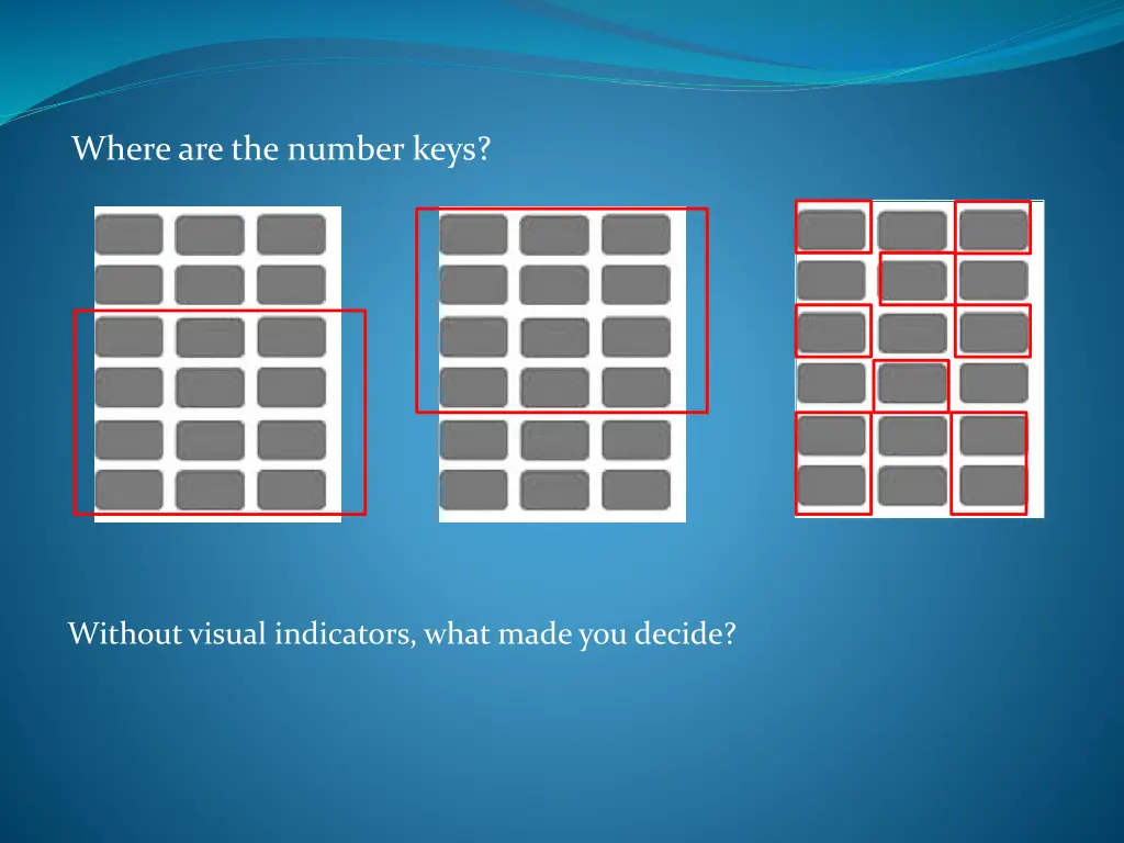 where are the number keys