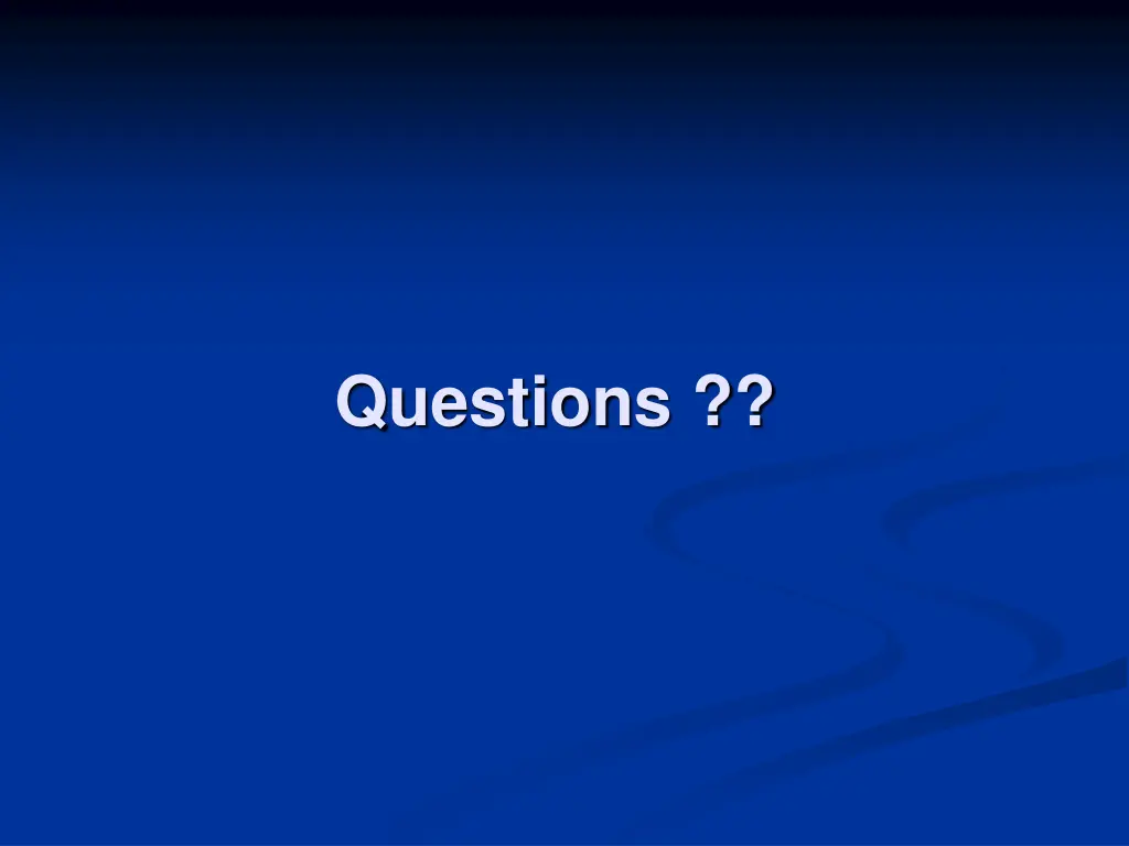 questions