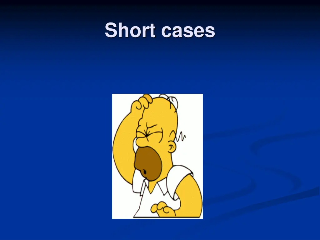 short cases