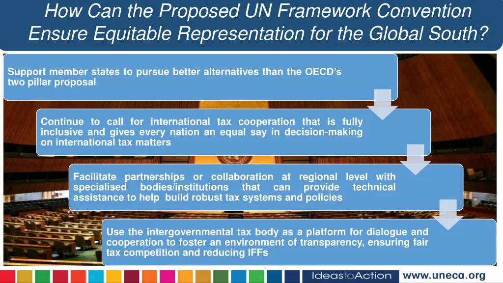 how can the proposed un framework convention