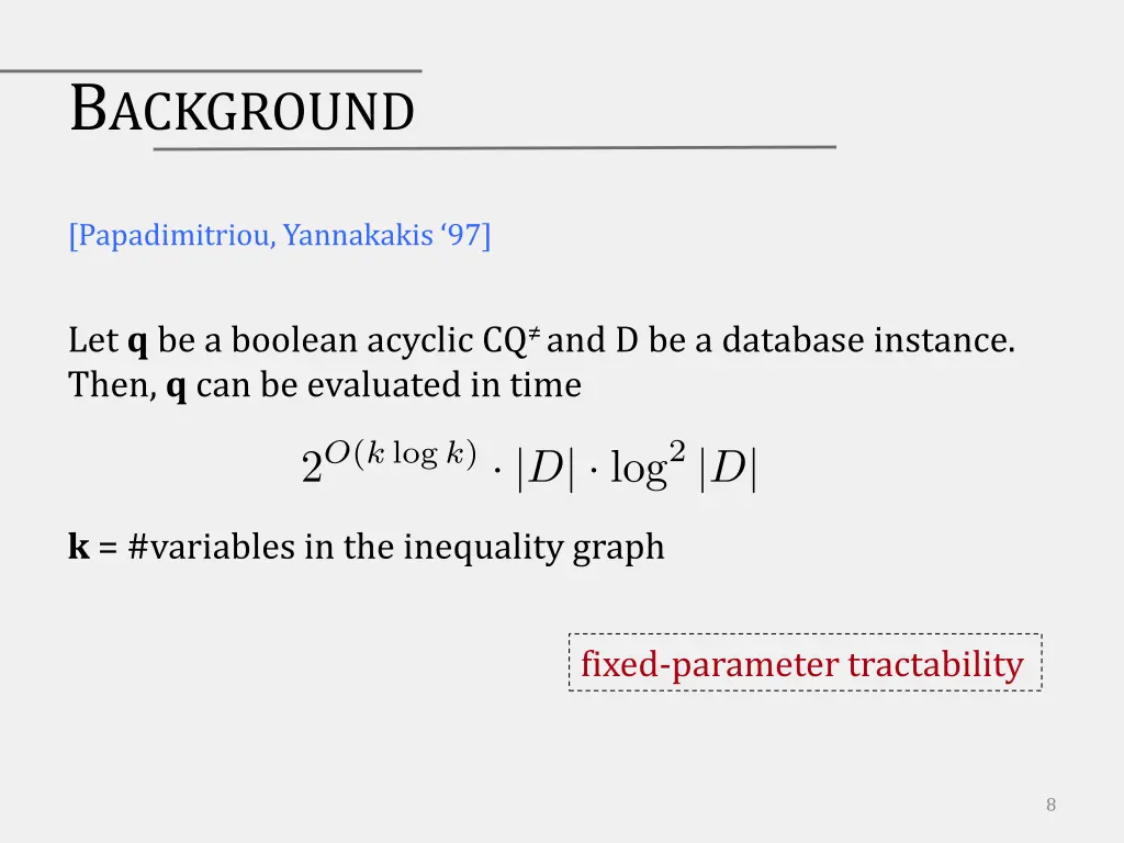 b ackground