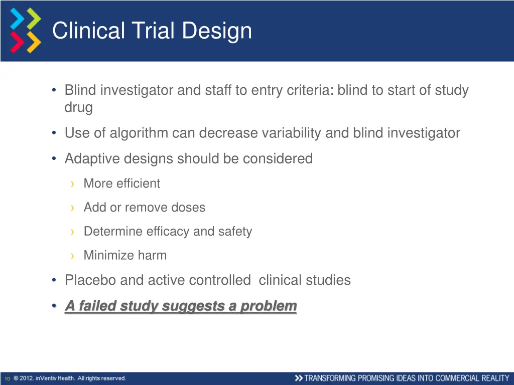 clinical trial design 1