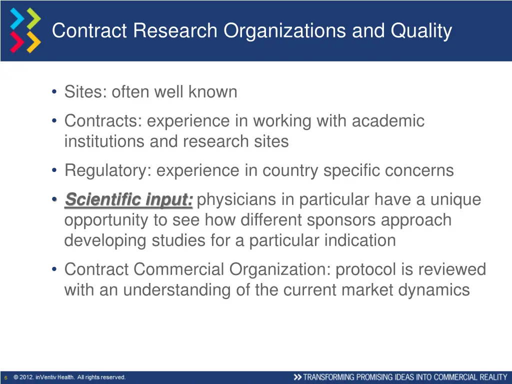 contract research organizations and quality 1