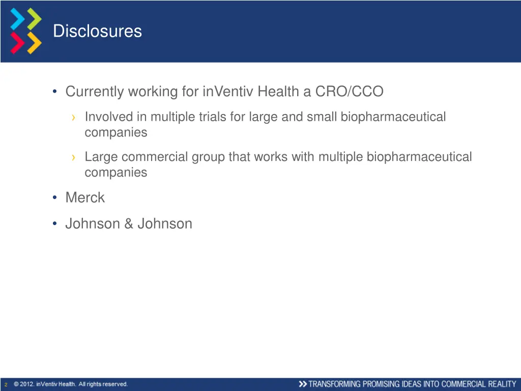 disclosures