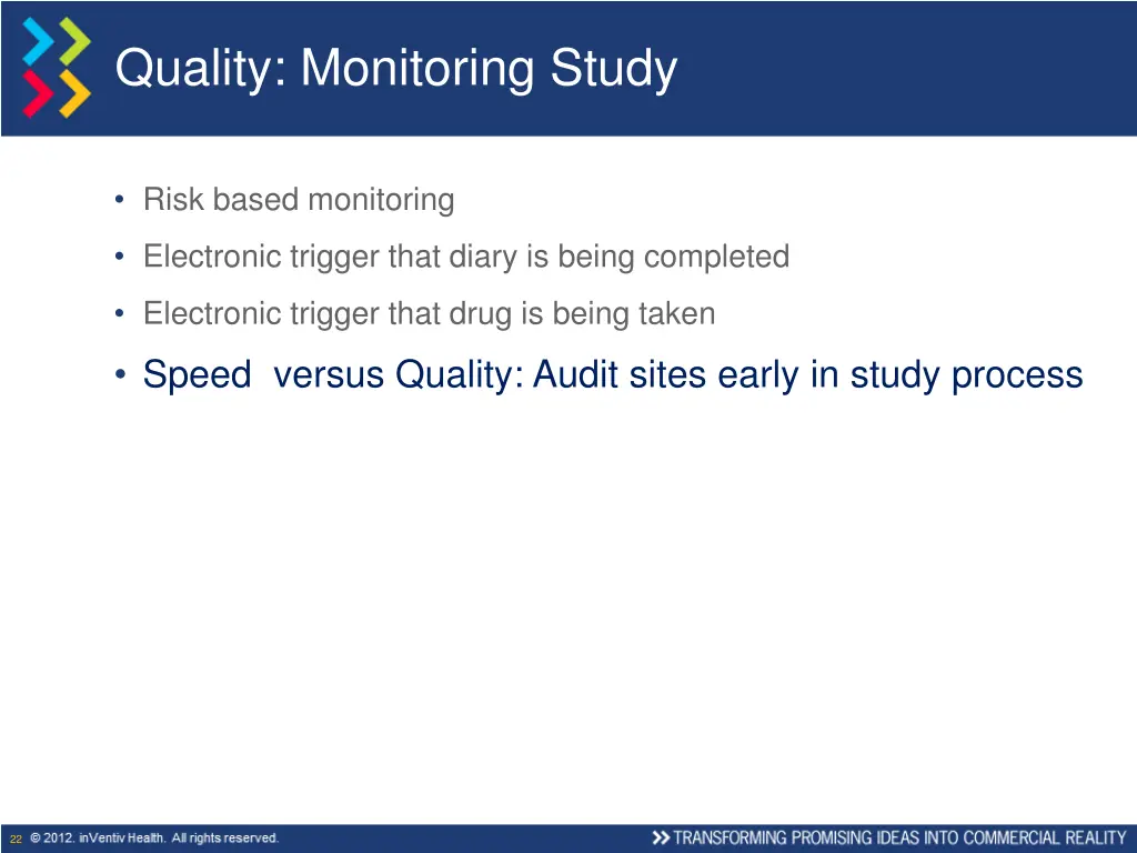 quality monitoring study 2