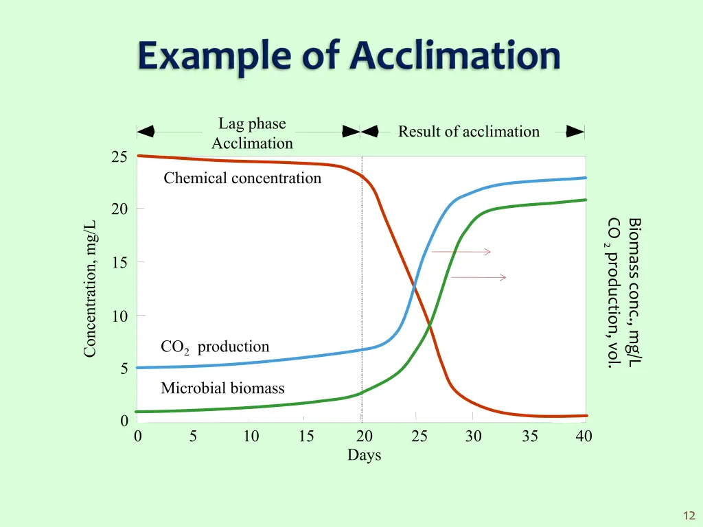 lag phase acclimation