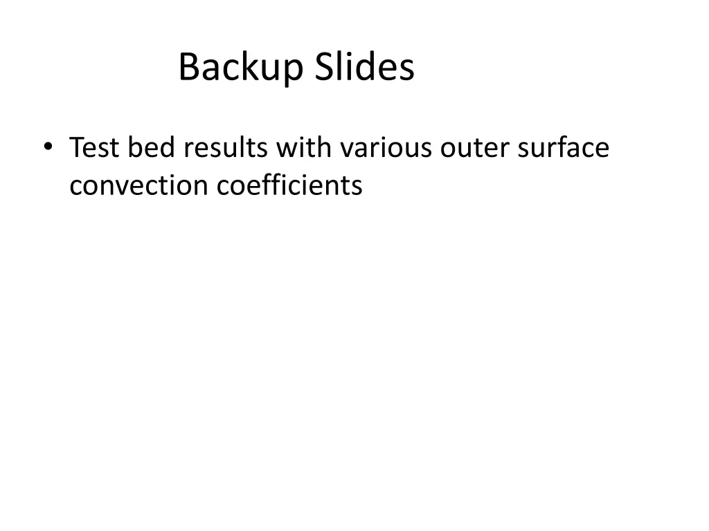 backup slides
