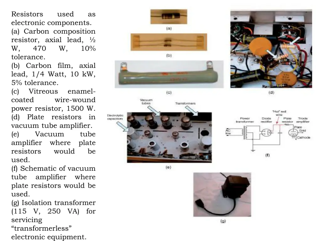 resistors electronic components a carbon