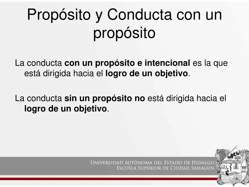 prop sito y conducta con un prop sito 1