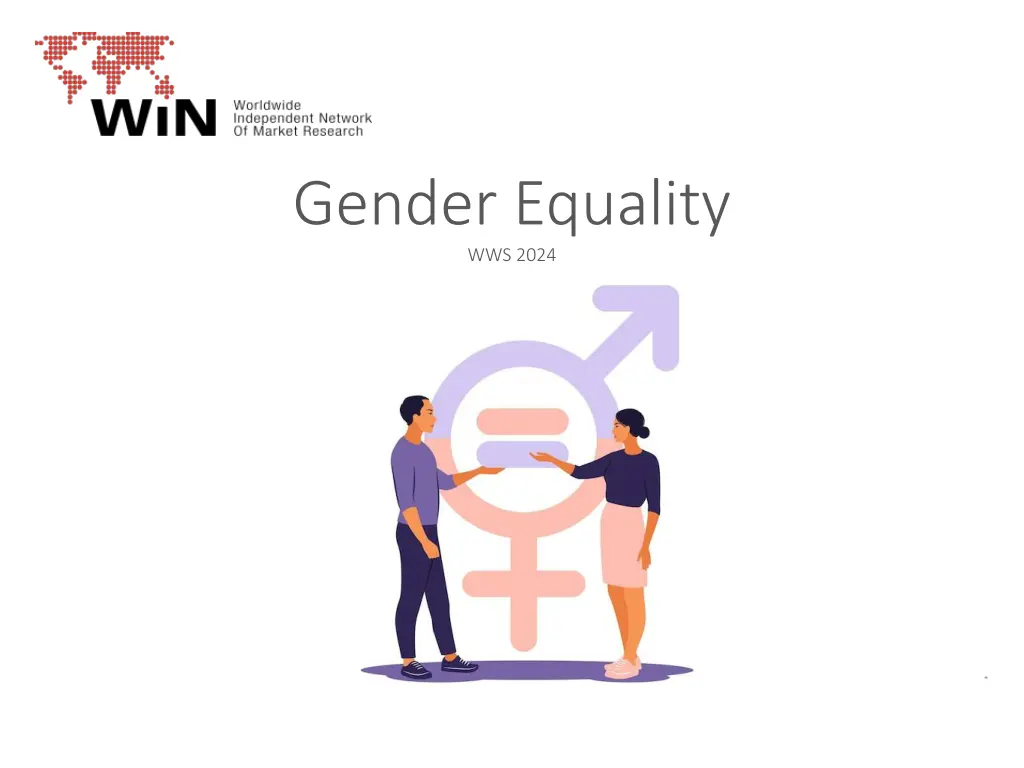 gender equality wws 2024