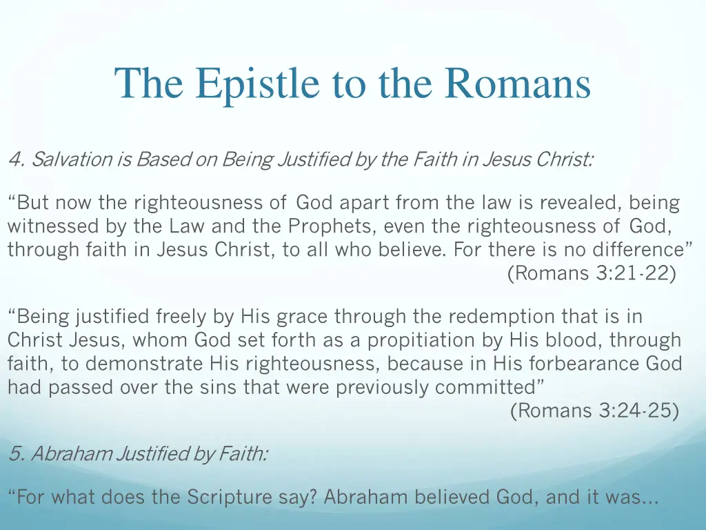 the epistle to the romans 13