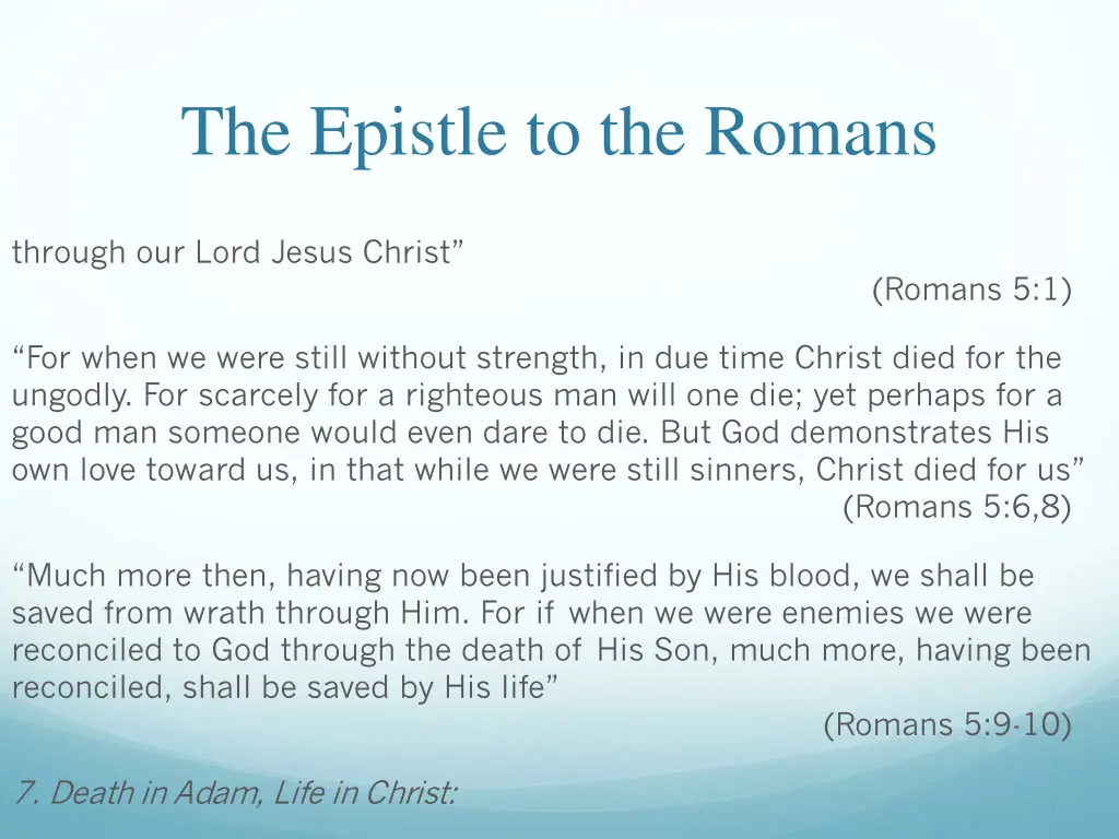 the epistle to the romans 15