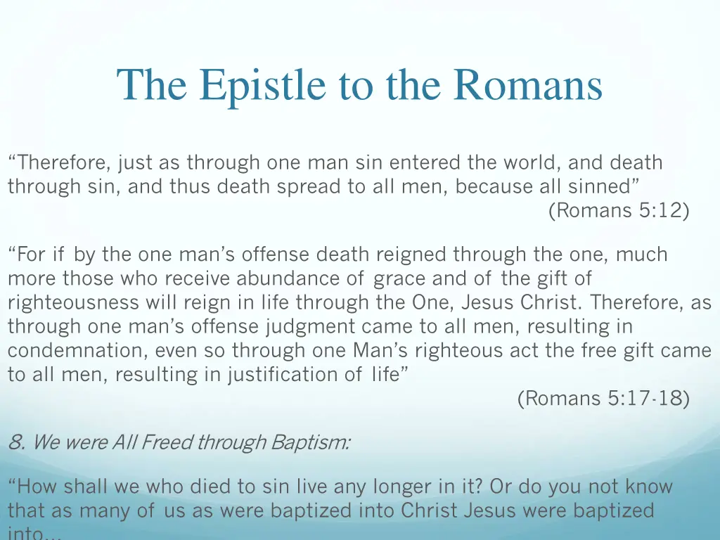 the epistle to the romans 16