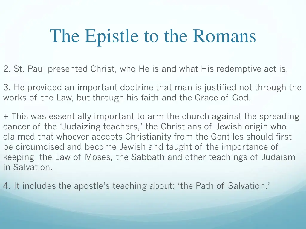 the epistle to the romans 7