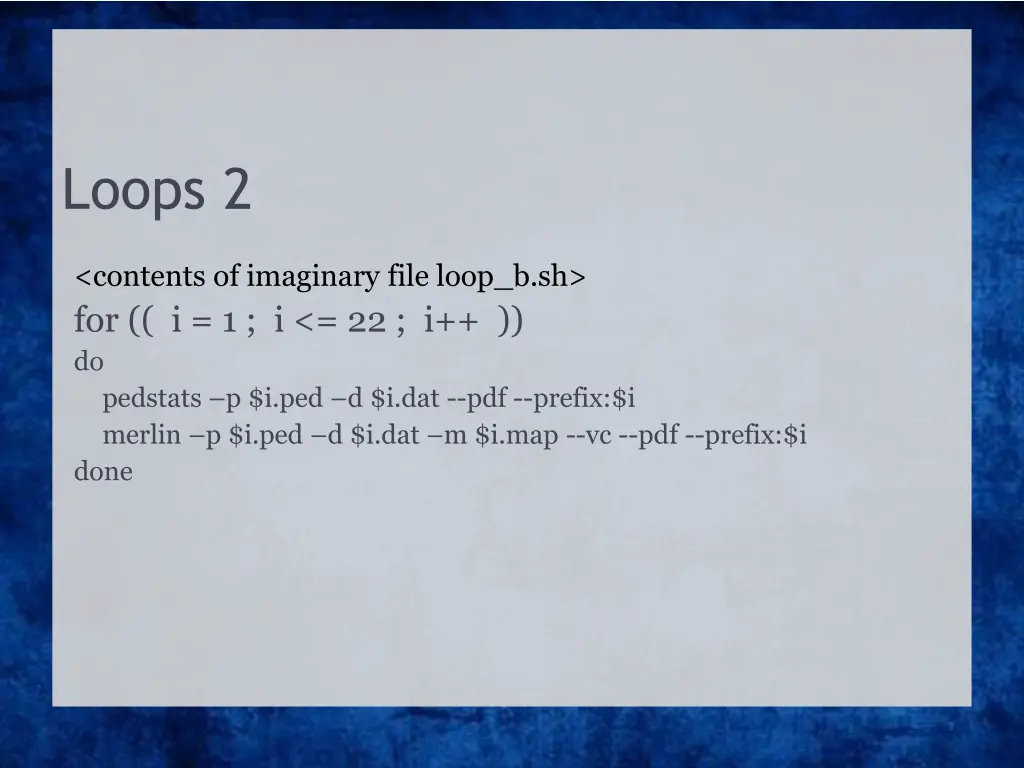 loops 2