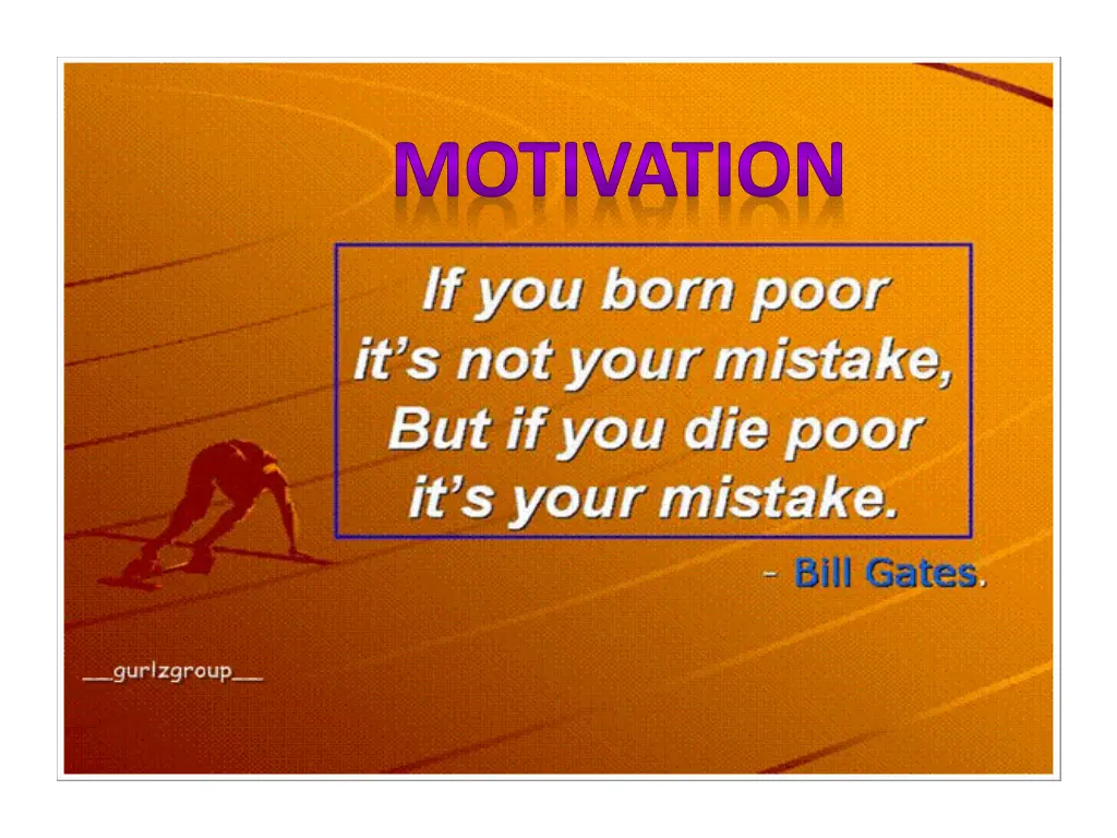 motivation