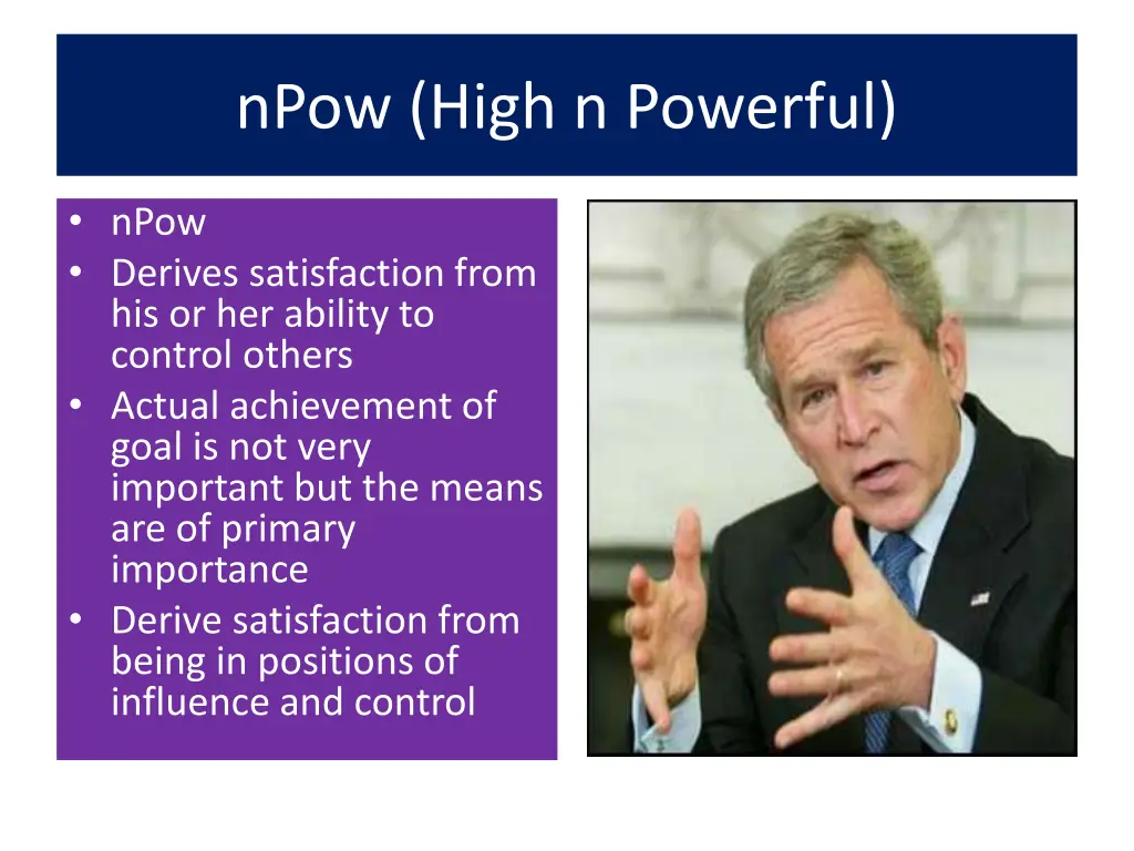 npow high n powerful