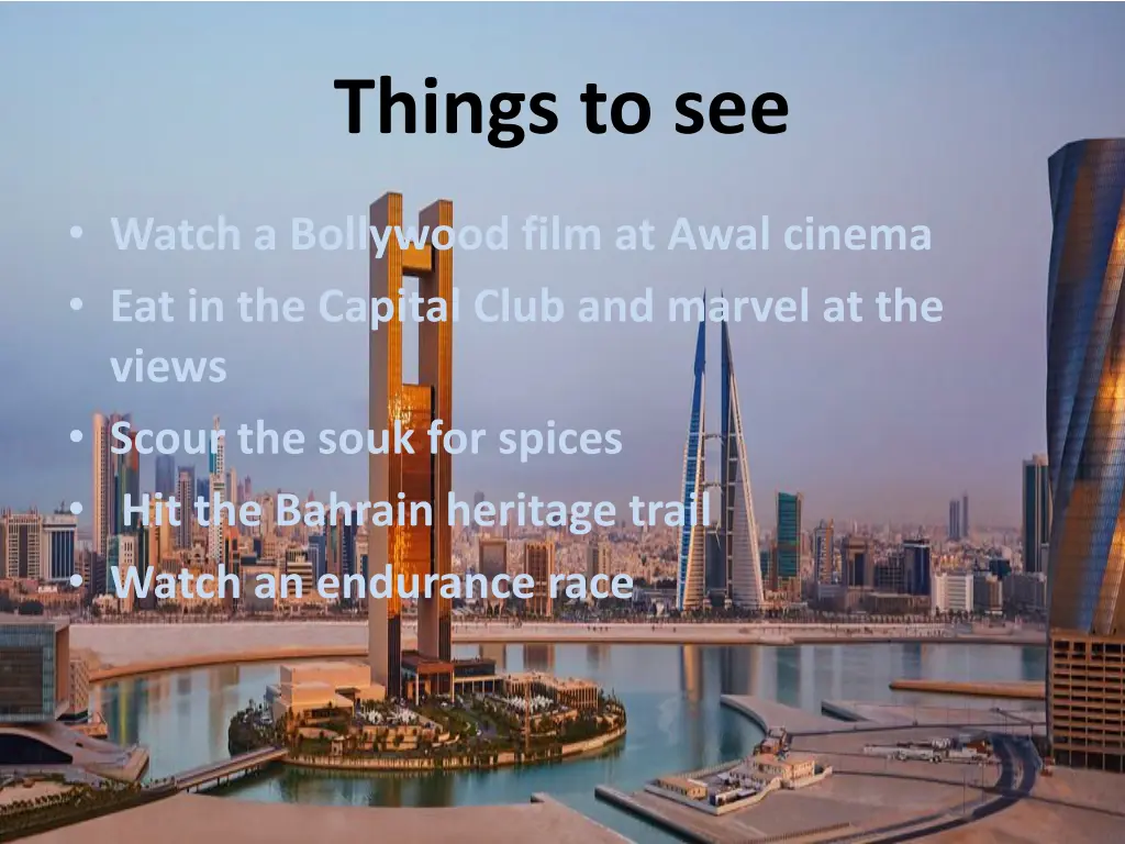things to see