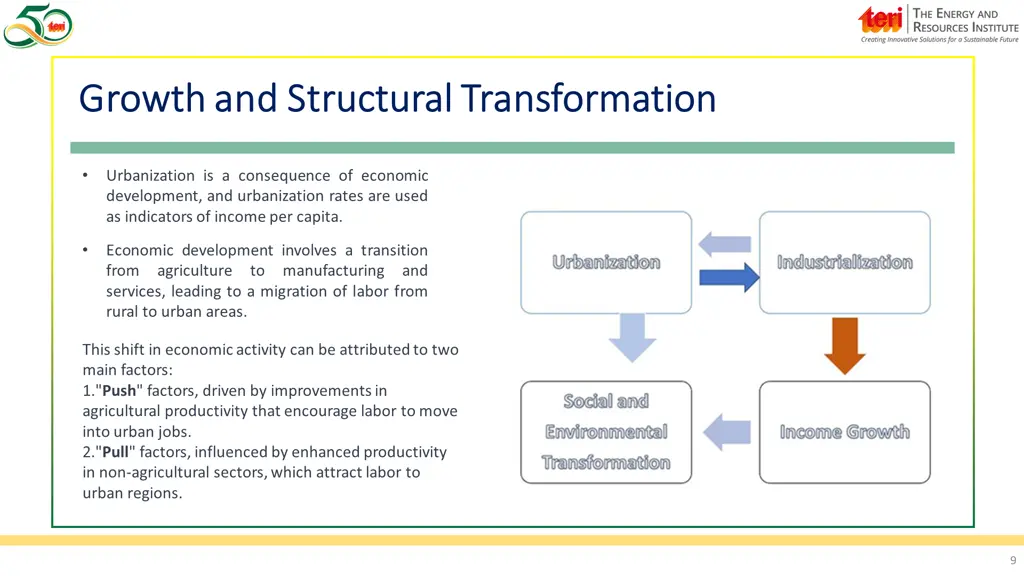 growth and structural transformation growth