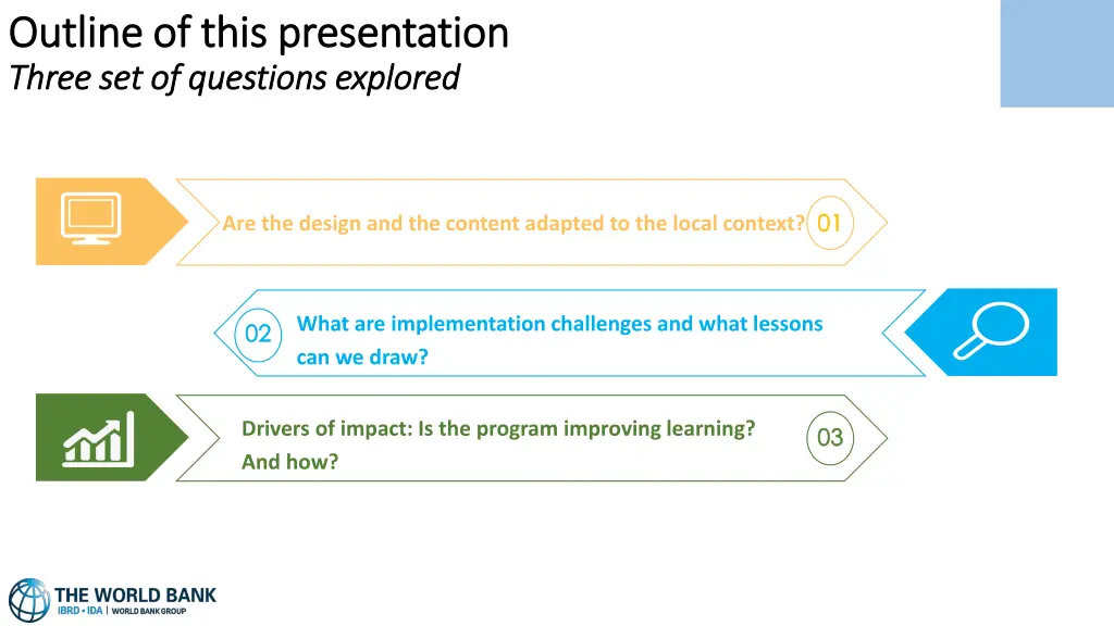 outline of this presentation outline of this