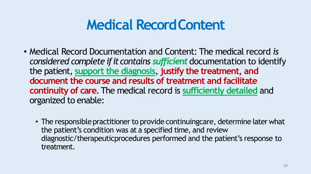 medical recordcontent