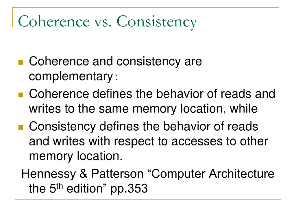 coherence vs consistency
