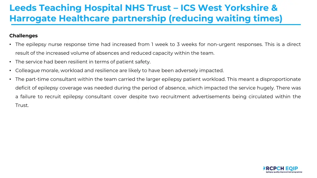 leeds teaching hospital nhs trust ics west 4