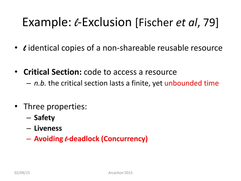 example l exclusion fischer et al 79