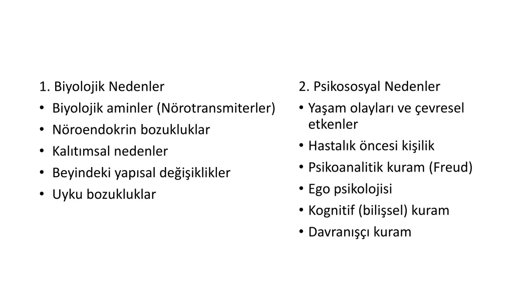 2 psikososyal nedenler ya am olaylar ve evresel