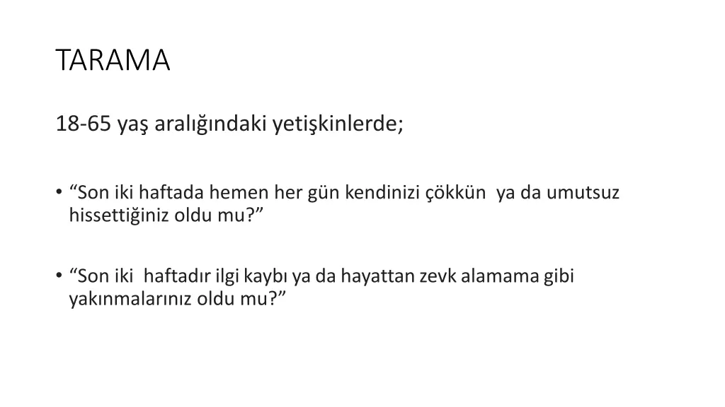 tarama
