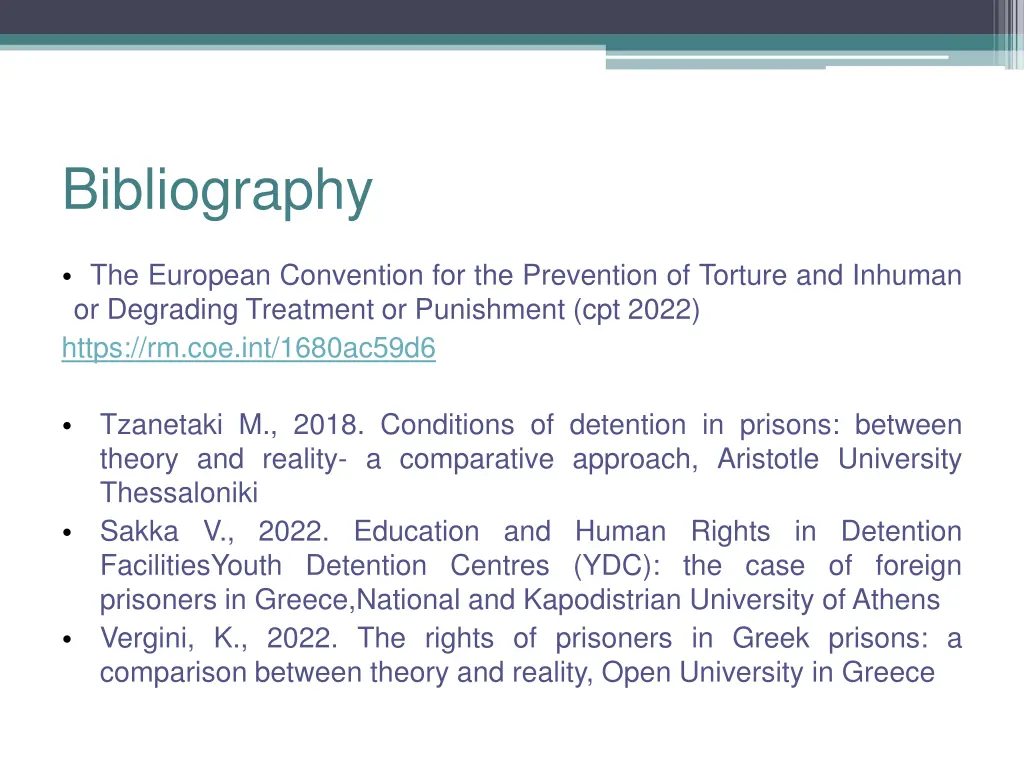 bibliography