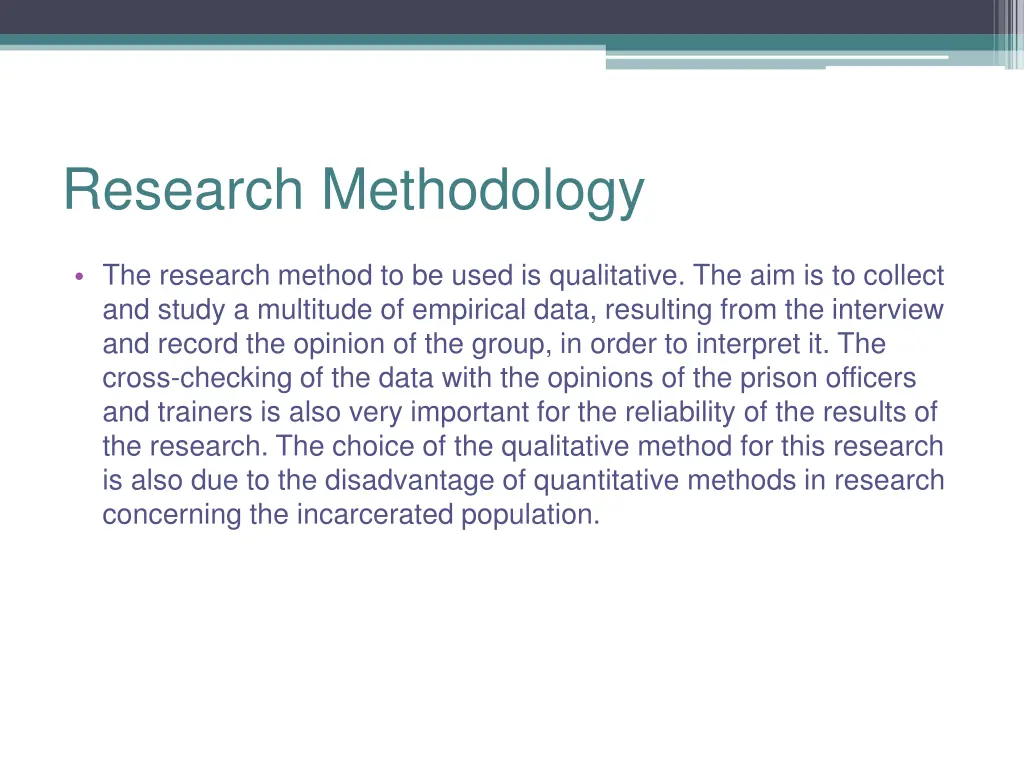 research methodology