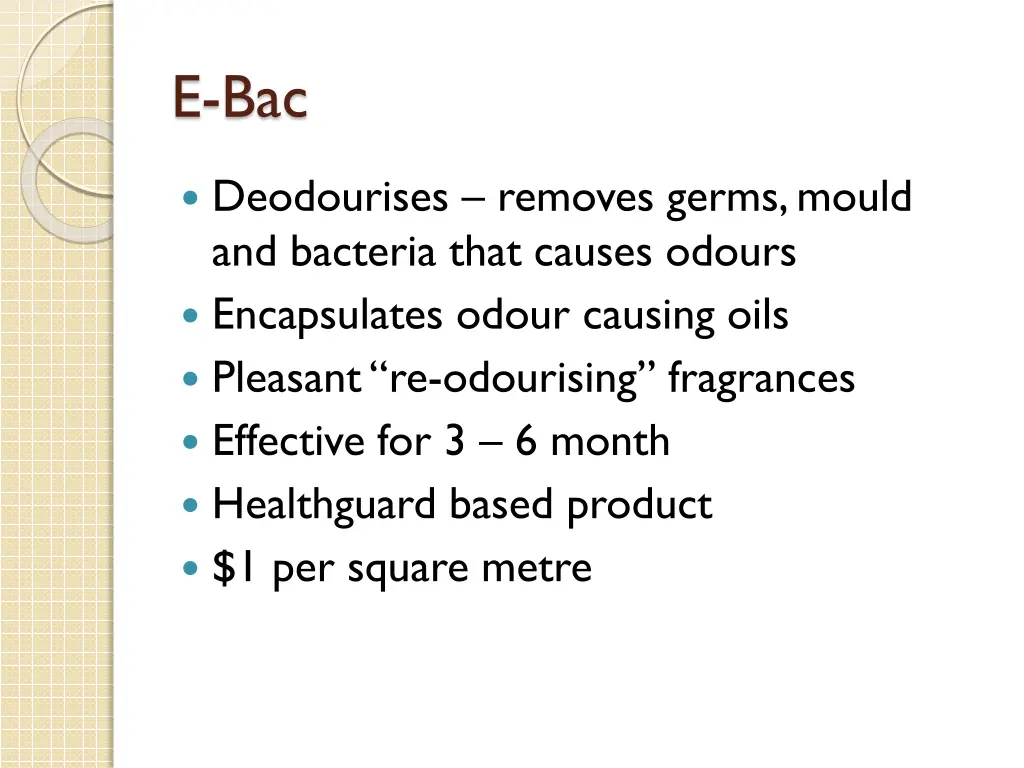 e bac