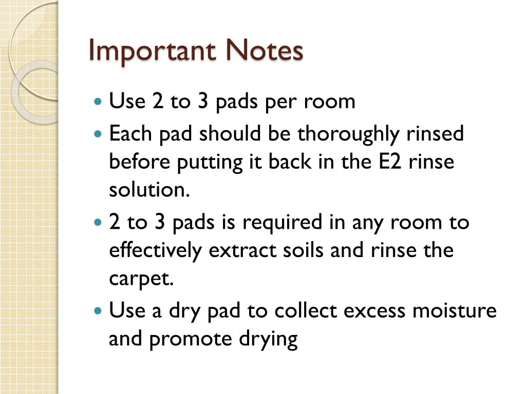 important notes 1