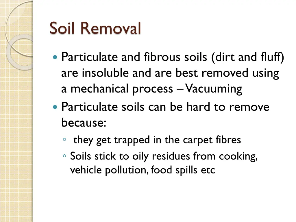 soil removal