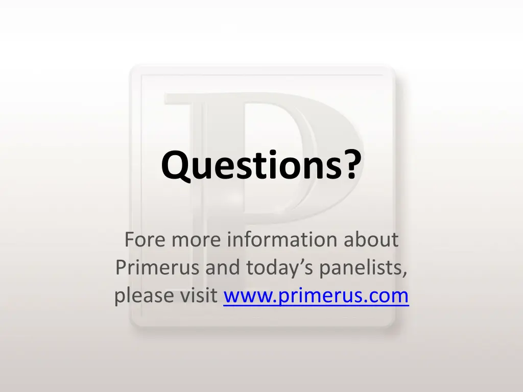 questions