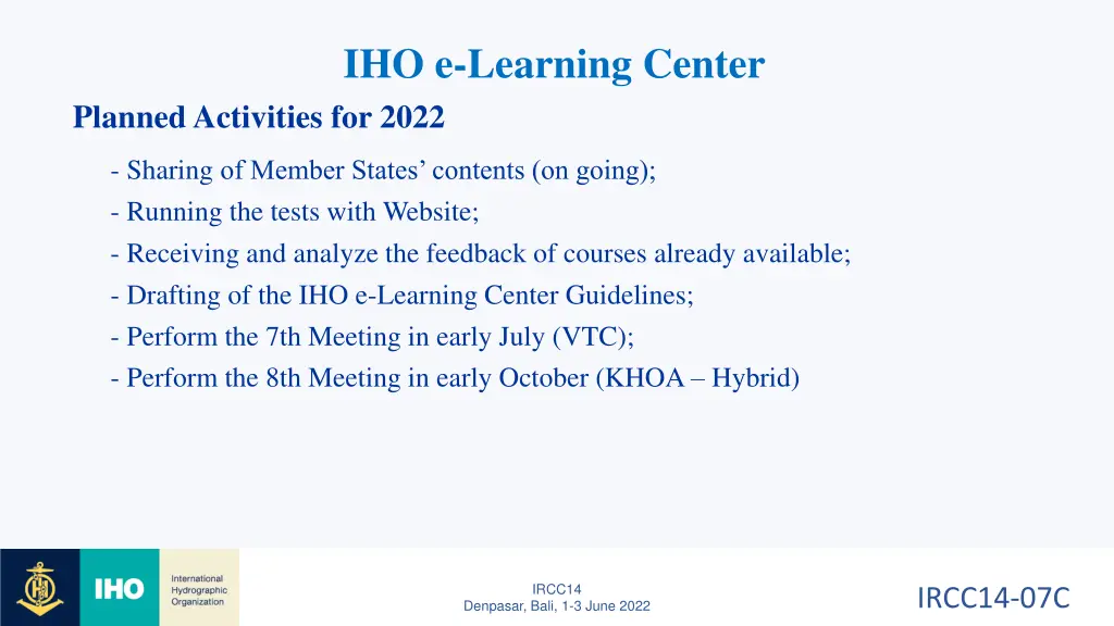 iho e learning center 1