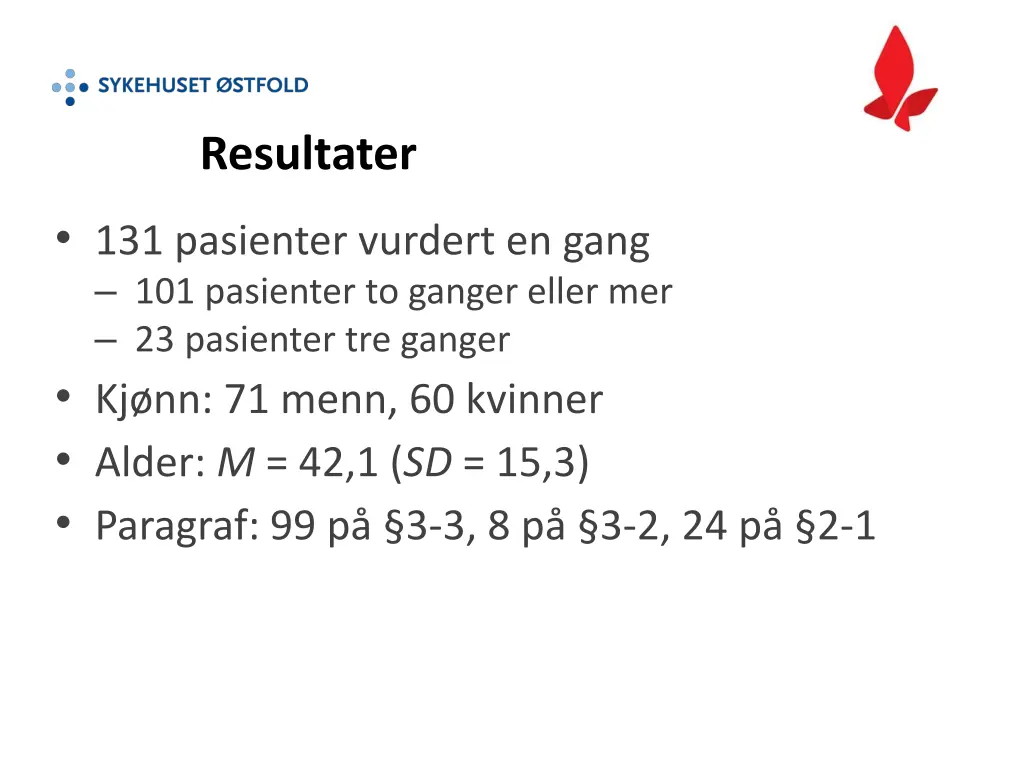 resultater