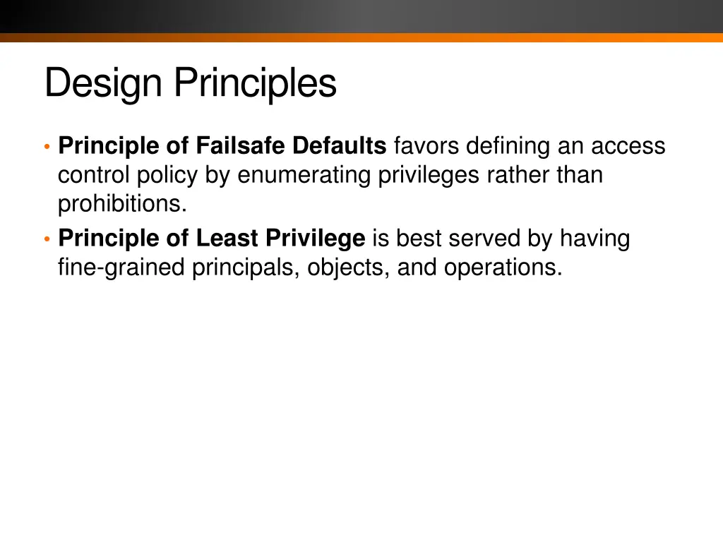 design principles