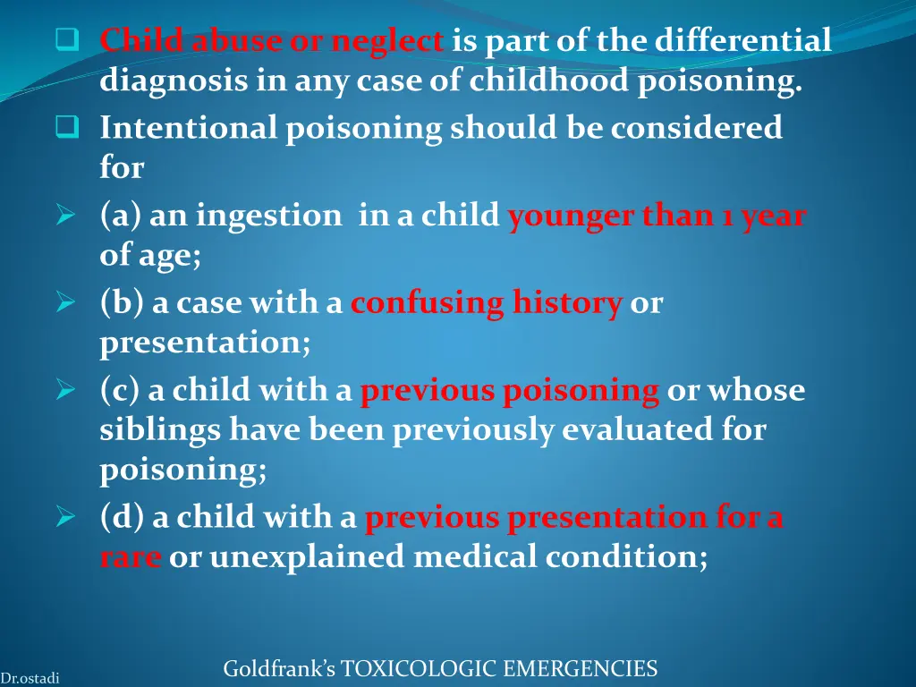 child abuse or neglect is part