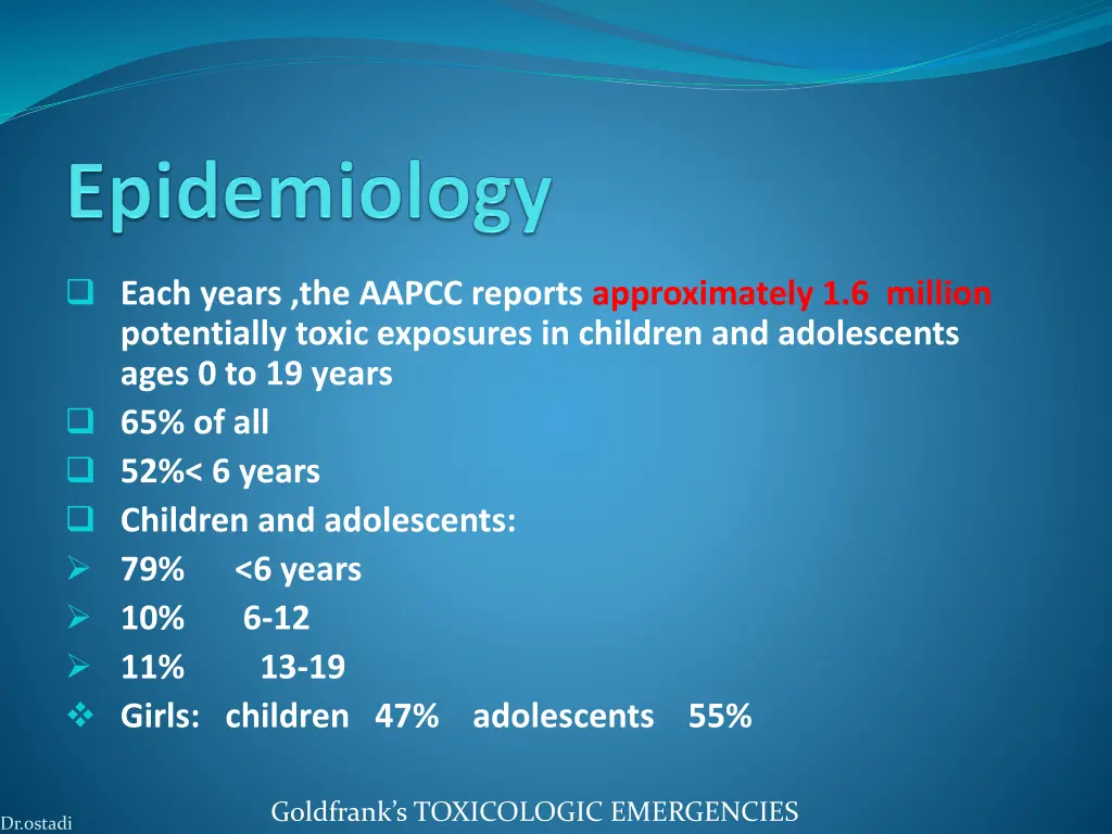 each years the aapcc reports approximately