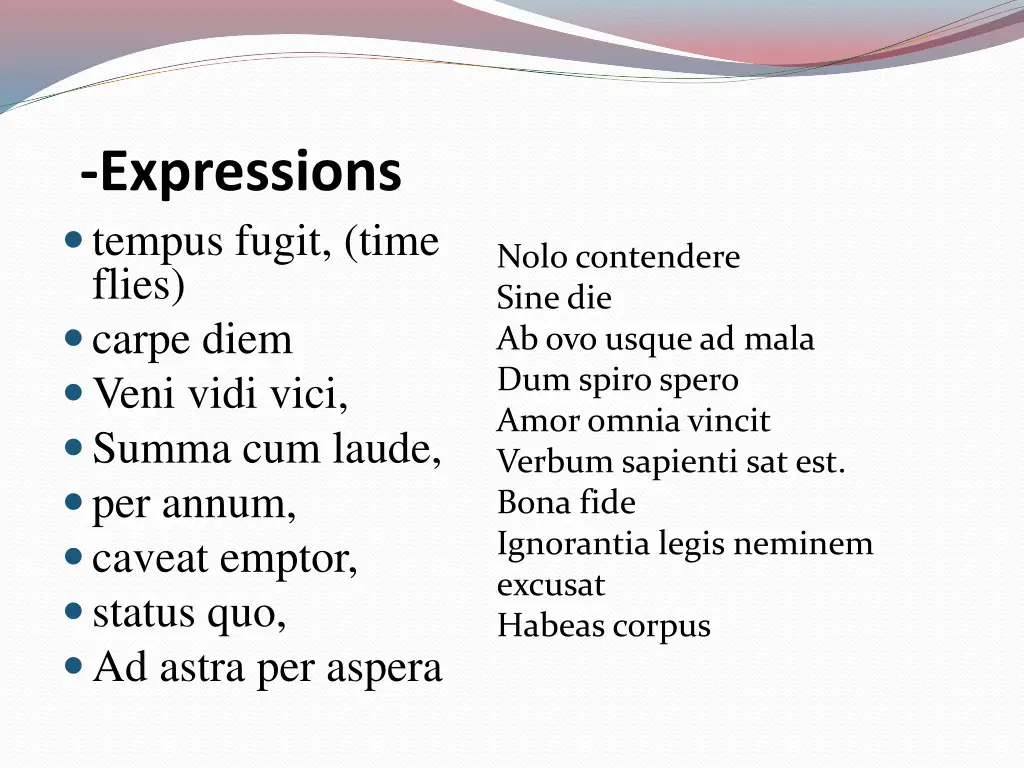 expressions tempus fugit time flies carpe diem