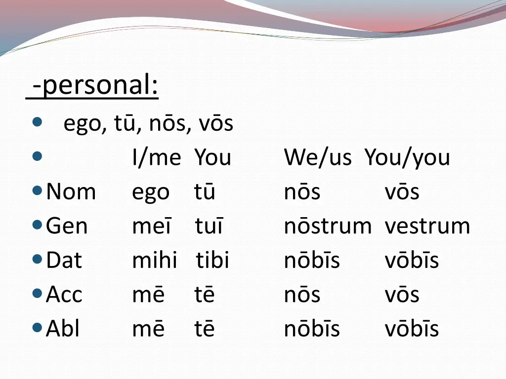 personal