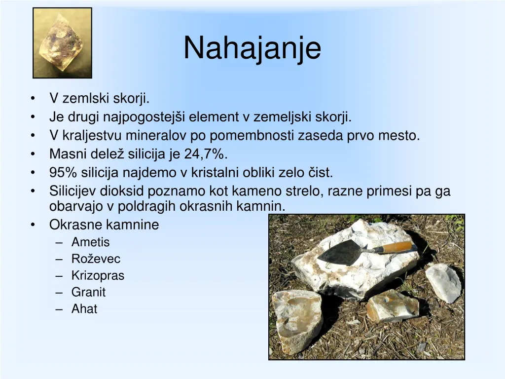 nahajanje