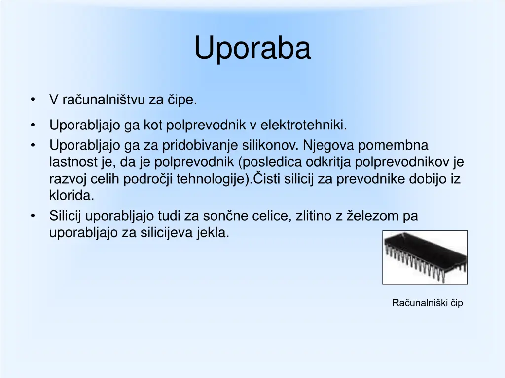 uporaba
