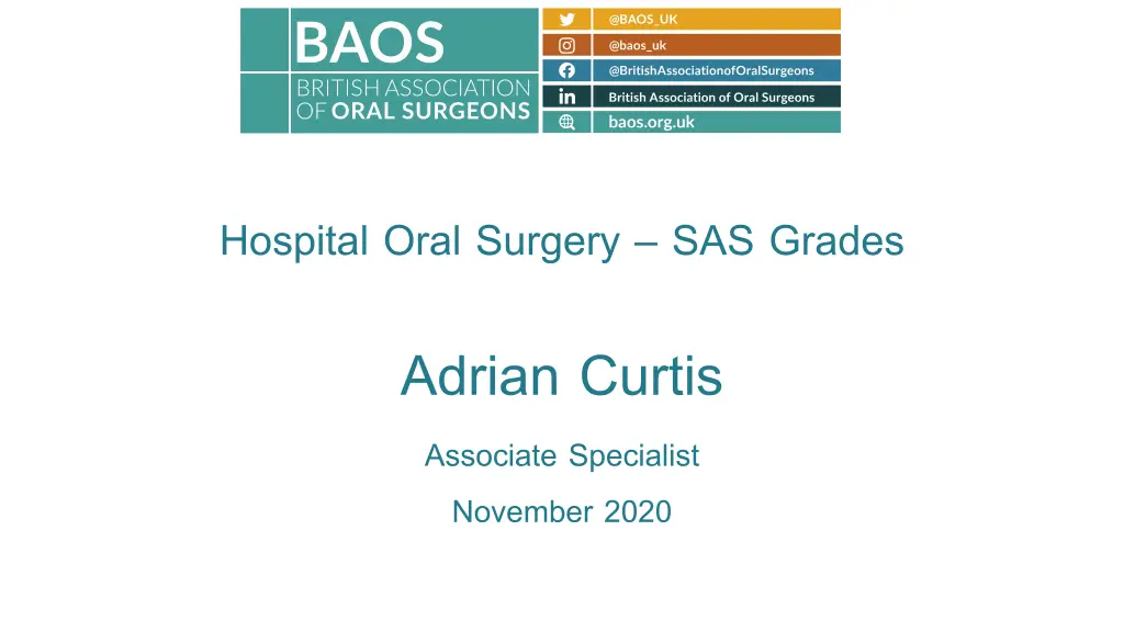 hospital oral surgery sas grades