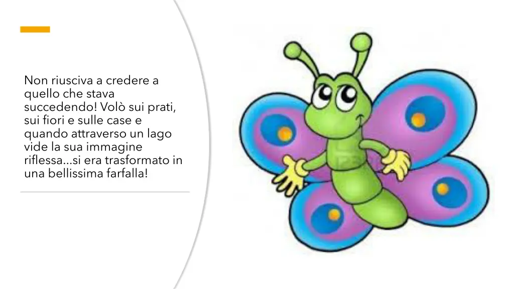 non riusciva a credere a quello che stava